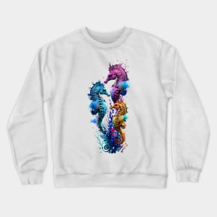 Seahorses Crewneck Sweatshirt